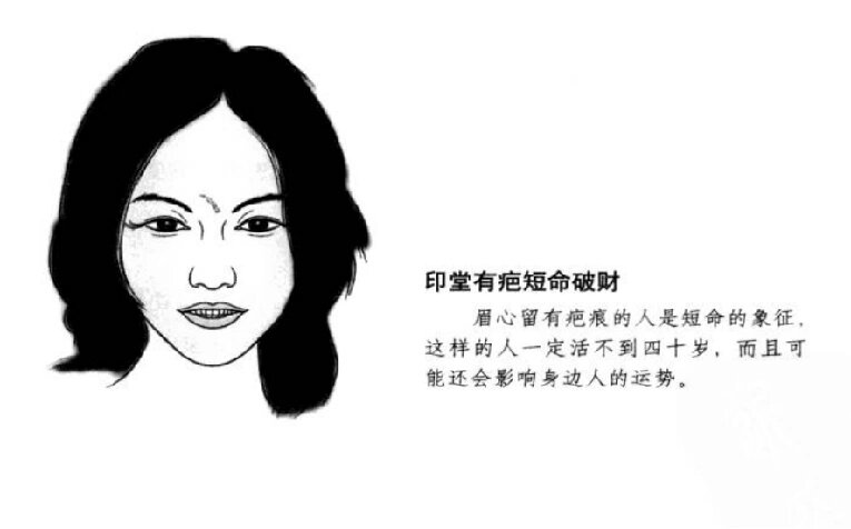 女人短命的面相图片