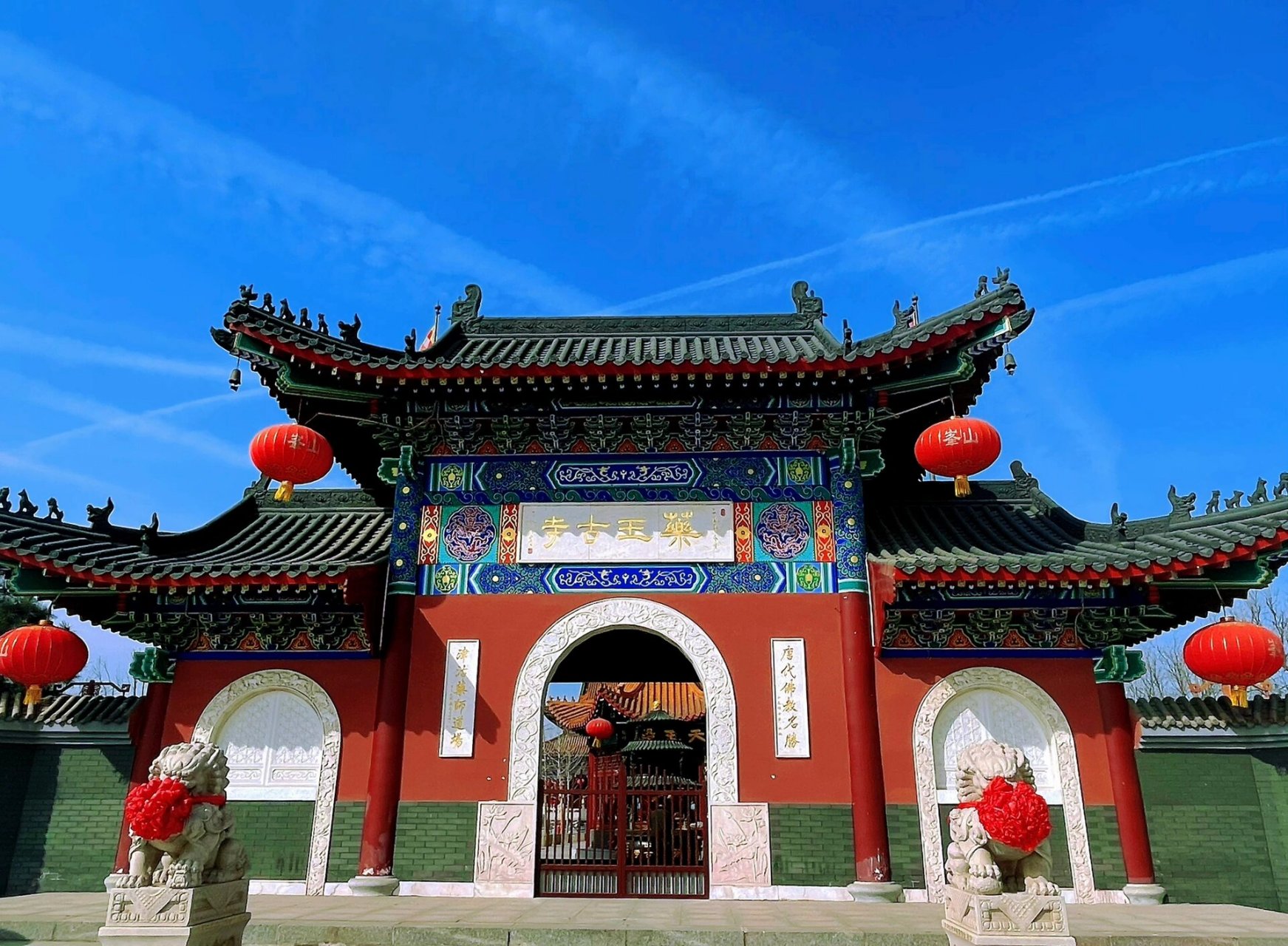 天津·峰山药王古寺 03天津市西青区大寺镇王村 一座让人很清净的