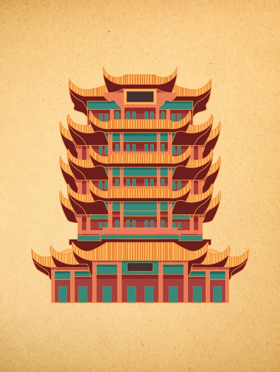 免扣元素|国潮古风建筑楼宇皇宫古代高塔 94今天分享的是【古代建筑