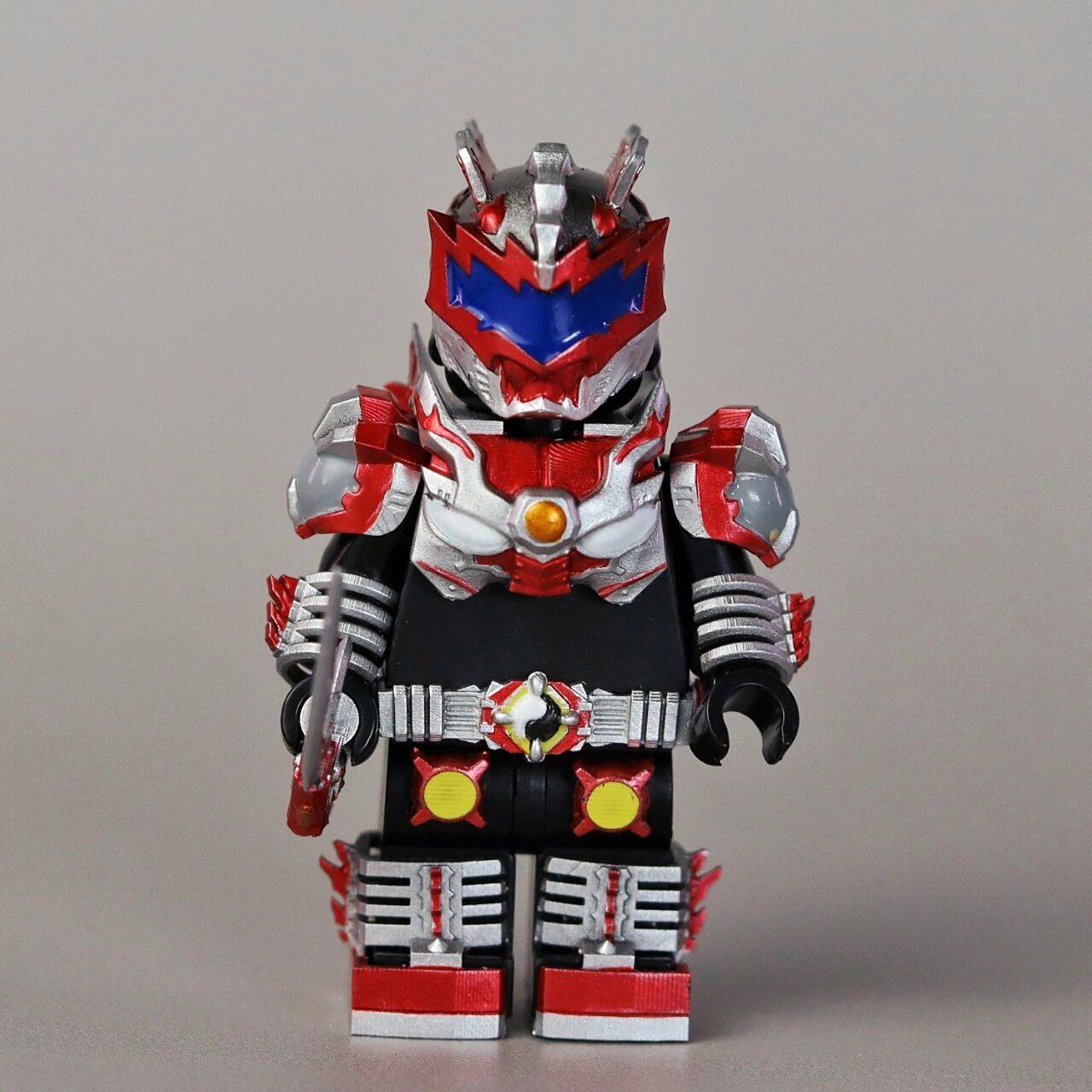 第三方乐高 铠甲勇士炎龙铠甲 炎龙侠人仔 乐高炎龙侠 第三方改件制作