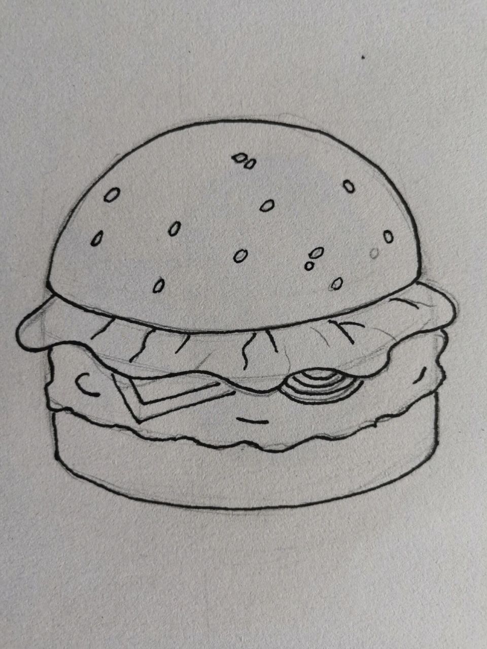 简笔画(12)一起来画蟹黄堡