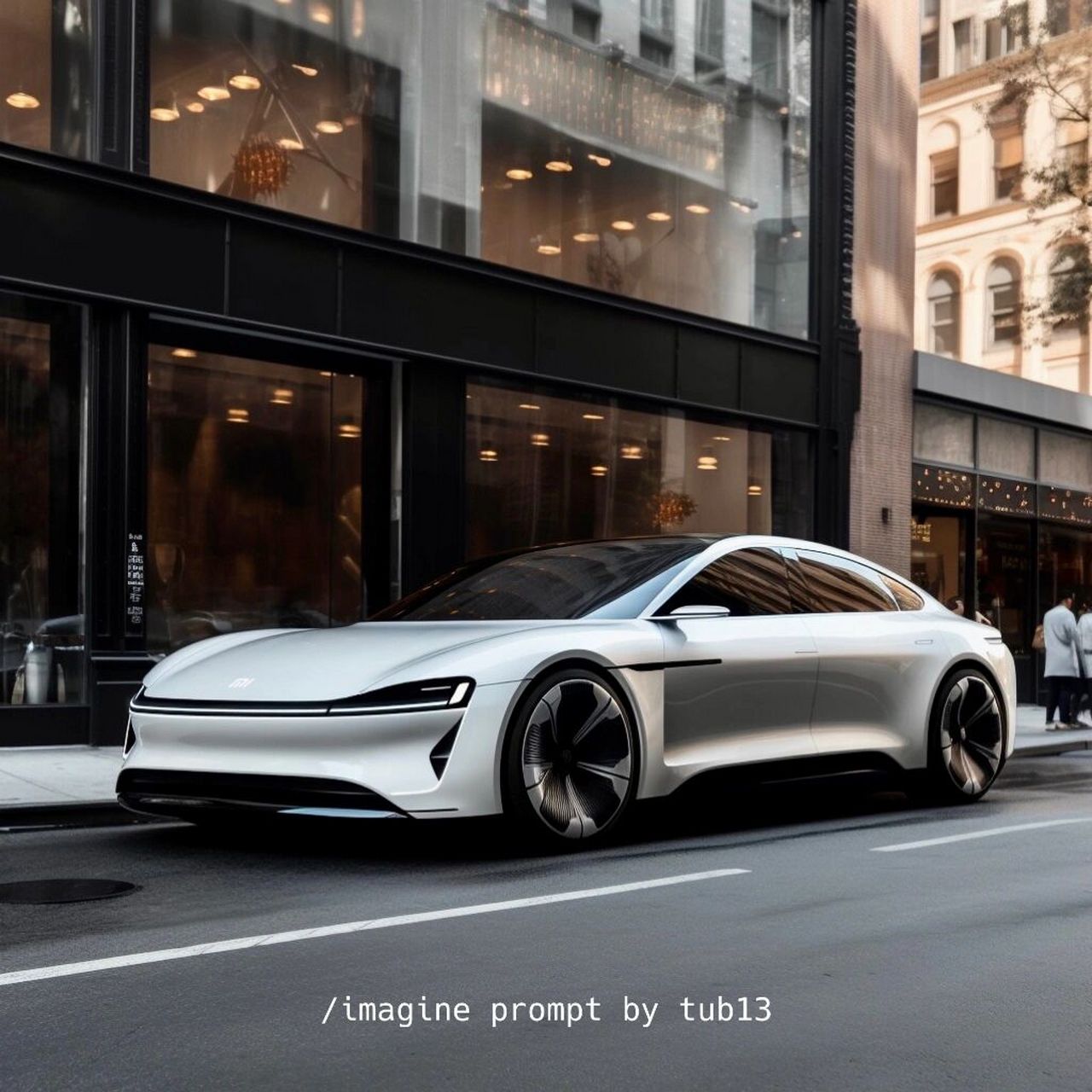 ai设计师居然扒掉了伪装车的外衣 小米汽车设计成这样,大家会冲吗?