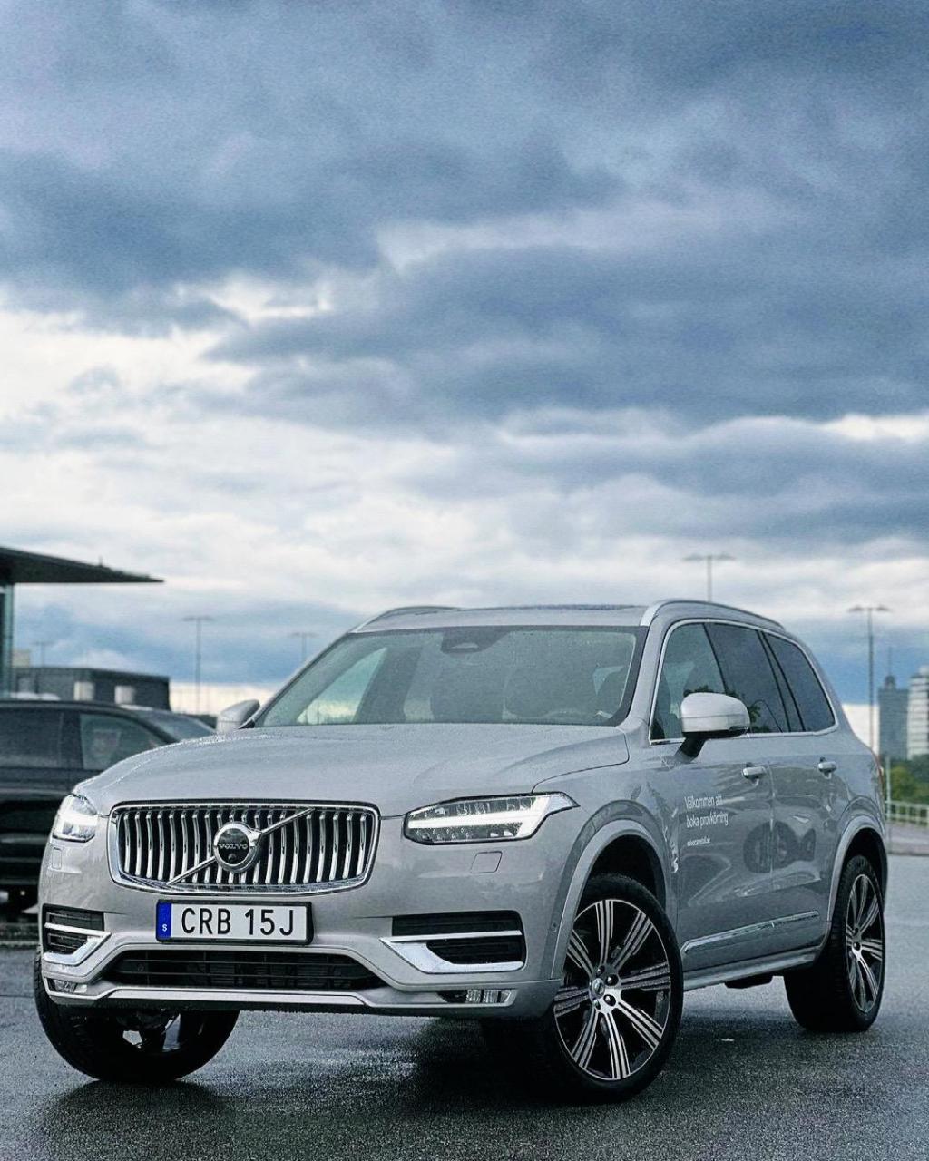 2022款xc90谍照图片