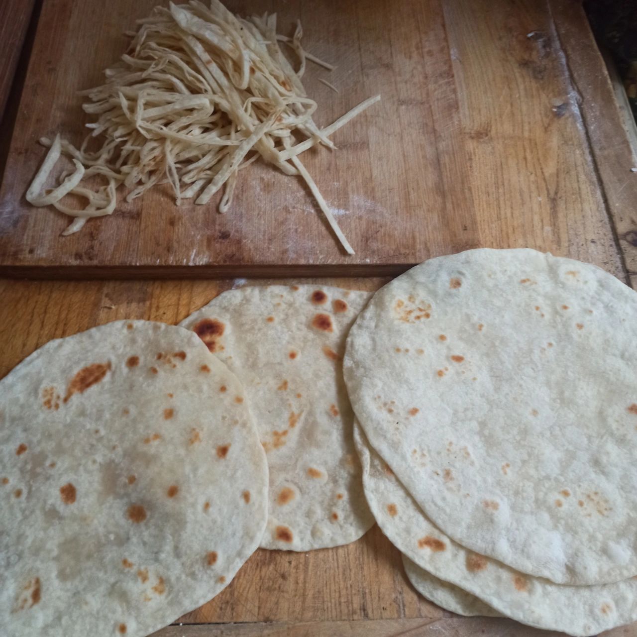 又一项技能:饼丝