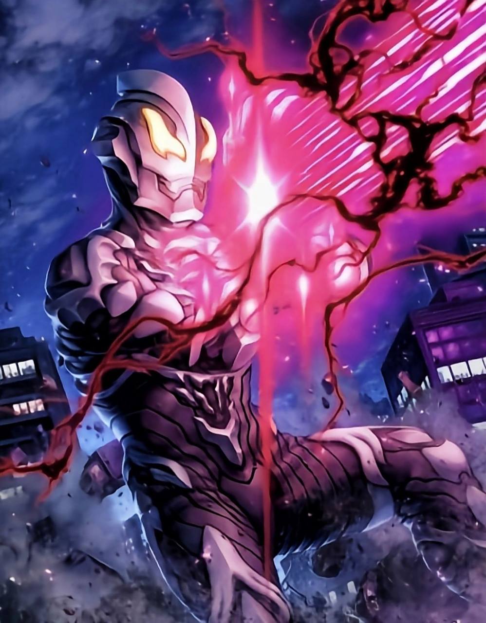 极恶之徒 贝利亚奥特曼壁纸第三弹:极恶贝利亚 褪去昔日破败的躯壳,从