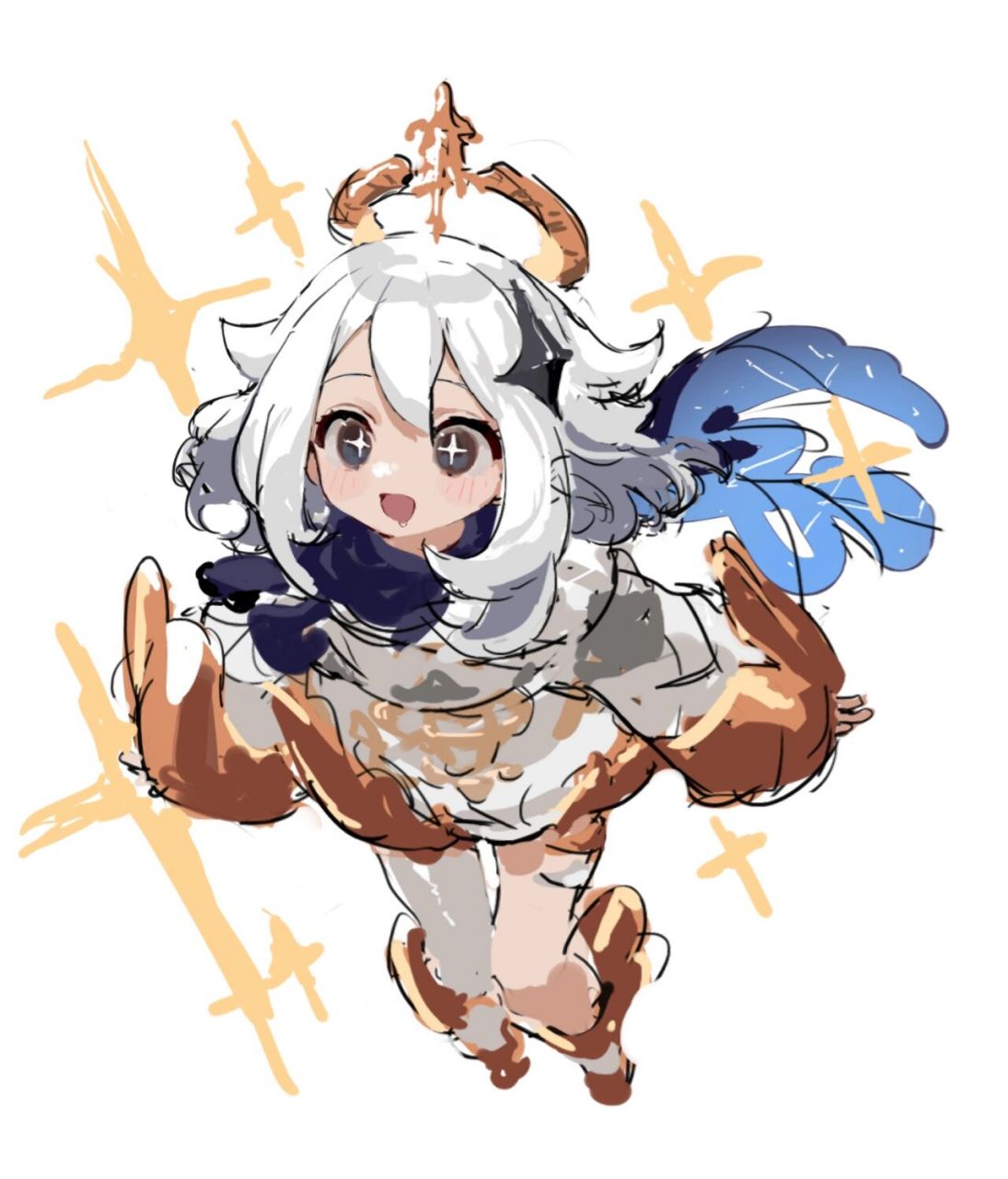 应急食品(派蒙)高清壁纸 冲250粉!宝子们,给点力!