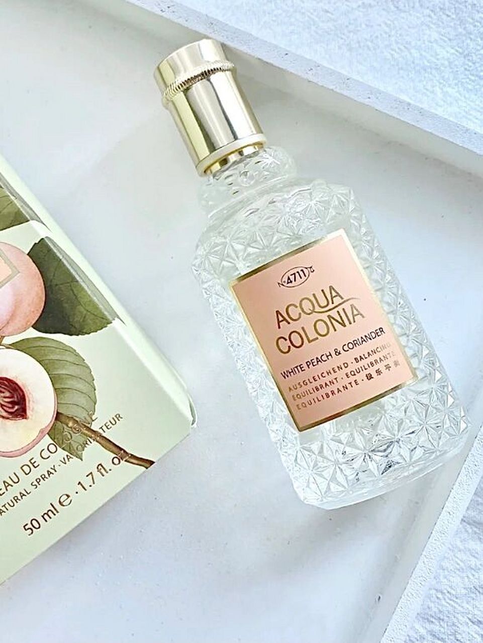 近期入手了4711白桃芫荽香水 超级少女心!