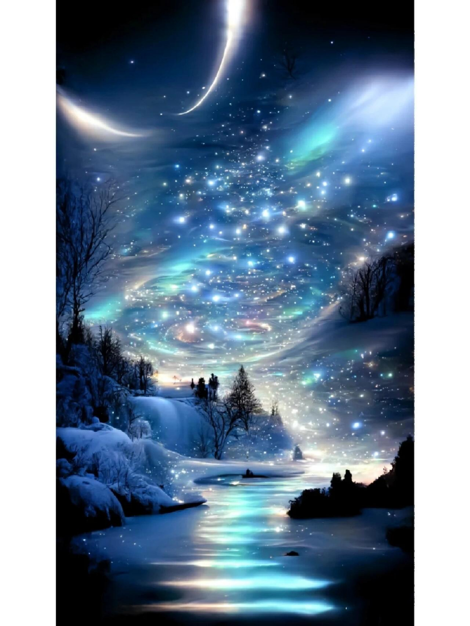 银河系星空壁纸图