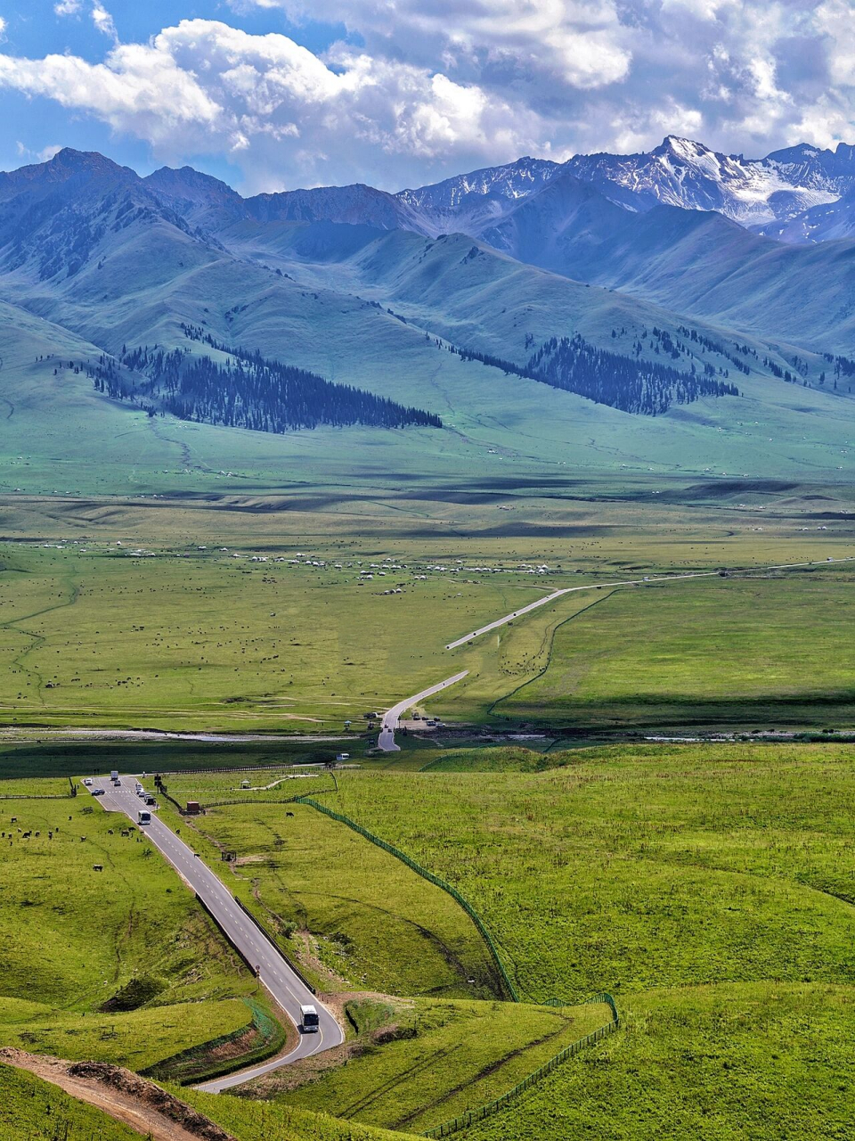 新疆那拉提草原|天山深处的森系秘境 新疆那拉提,世界四大河谷草原之