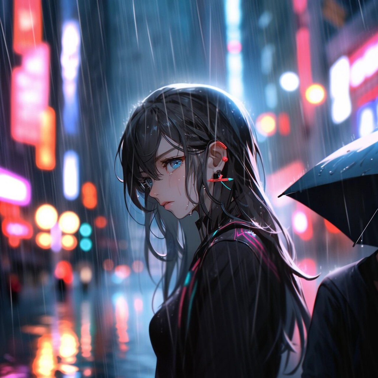 超有氛围感的雨天头像 喜欢的吱一声俺就来找你了