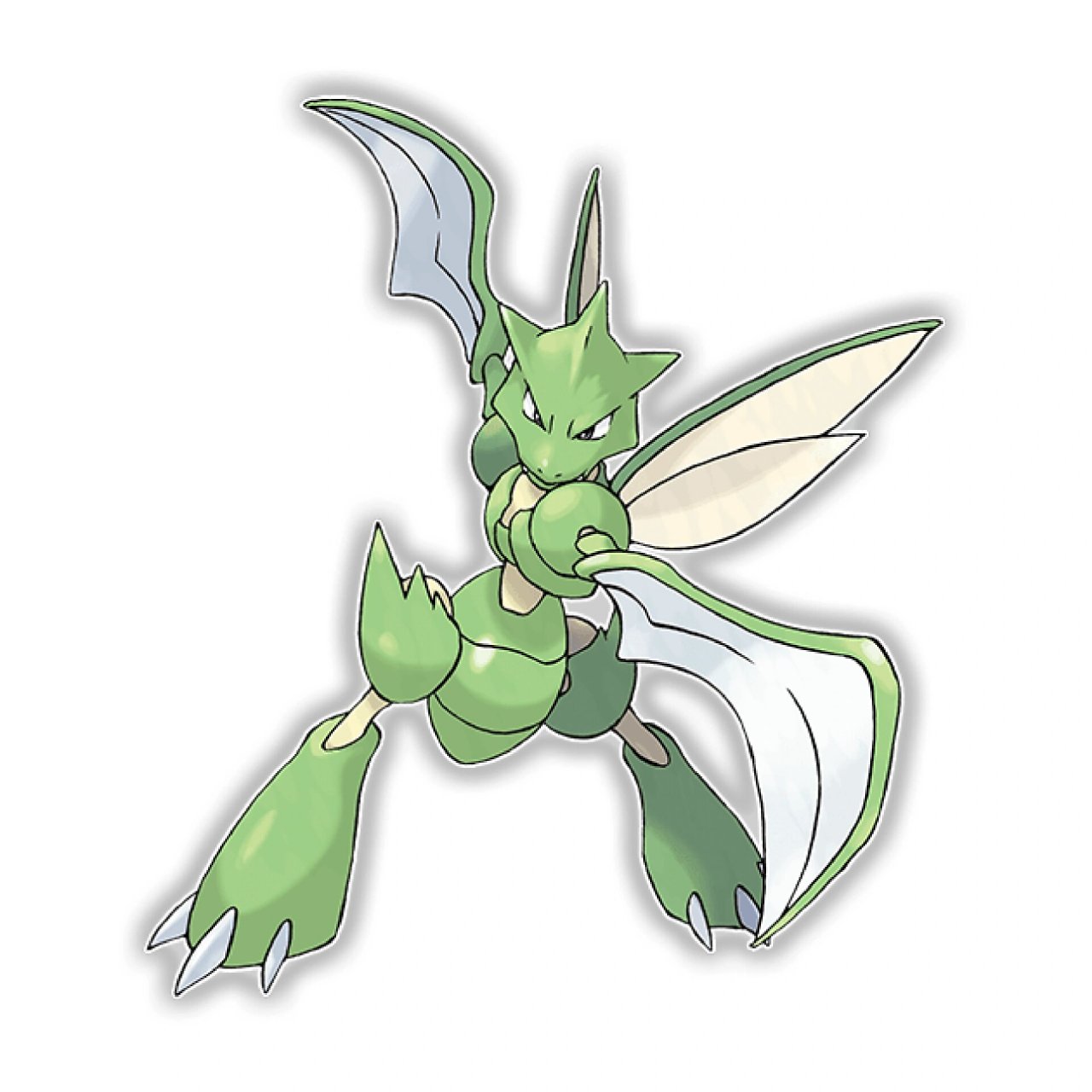 宝可梦图鉴介绍 名字:飞天螳螂 分类:螳螂宝可梦 属性:虫 飞行