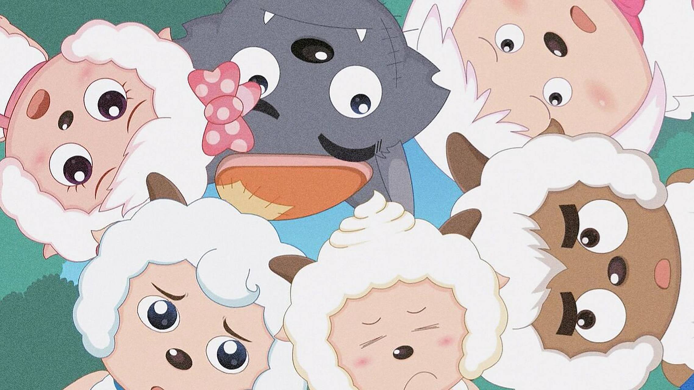 喜灰大合照第三弹~ #喜羊羊与灰太狼#大合照