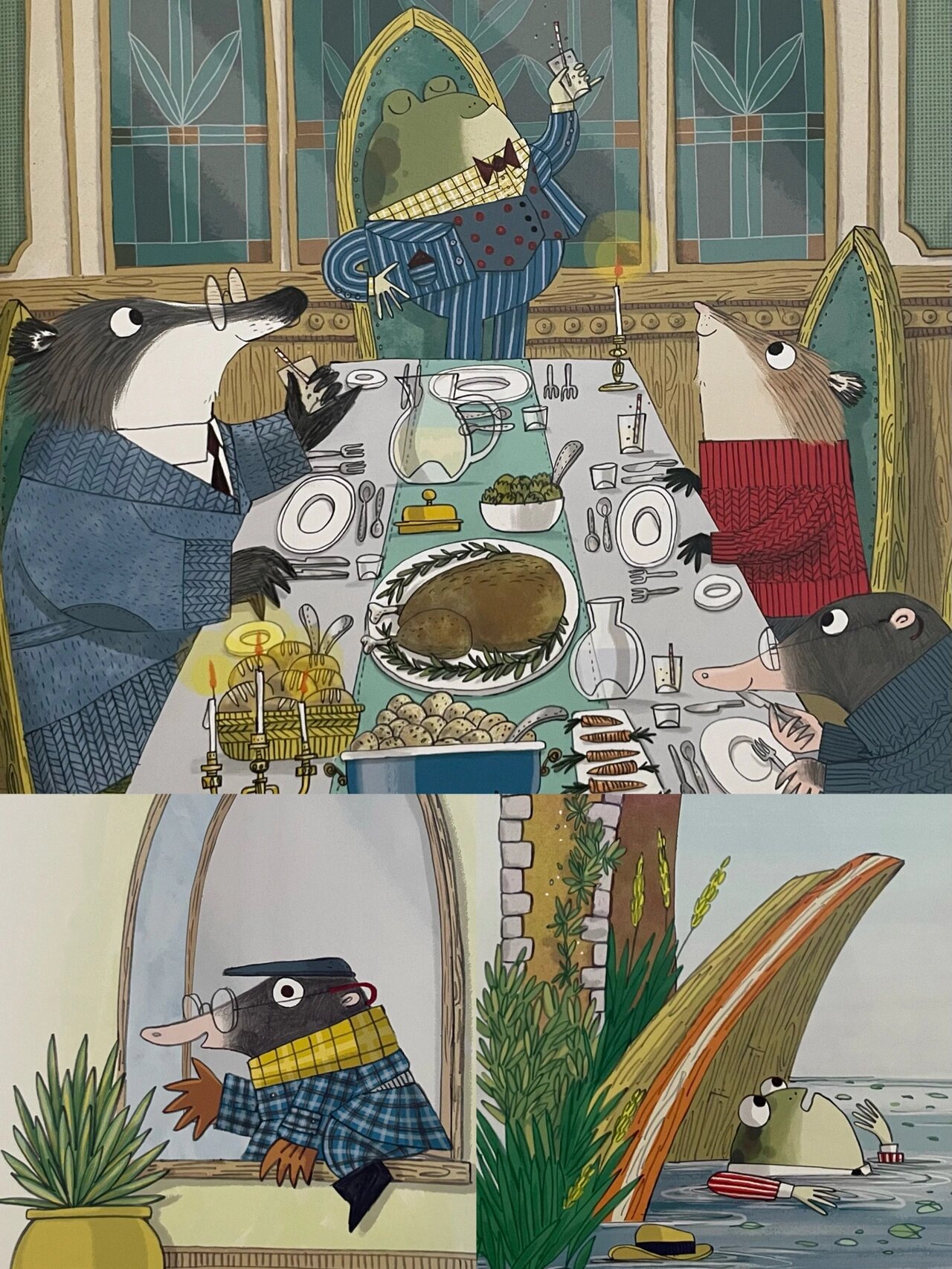 最好看版本的柳林风声 【绘本全名】the wind in the willows 【介绍