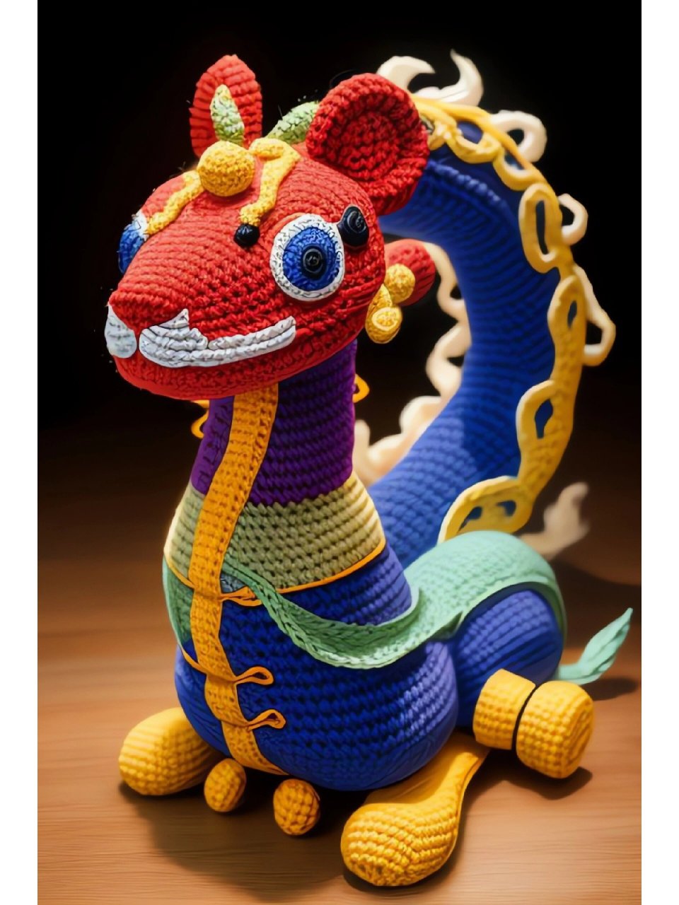 钩织十二生肖之龙特别版