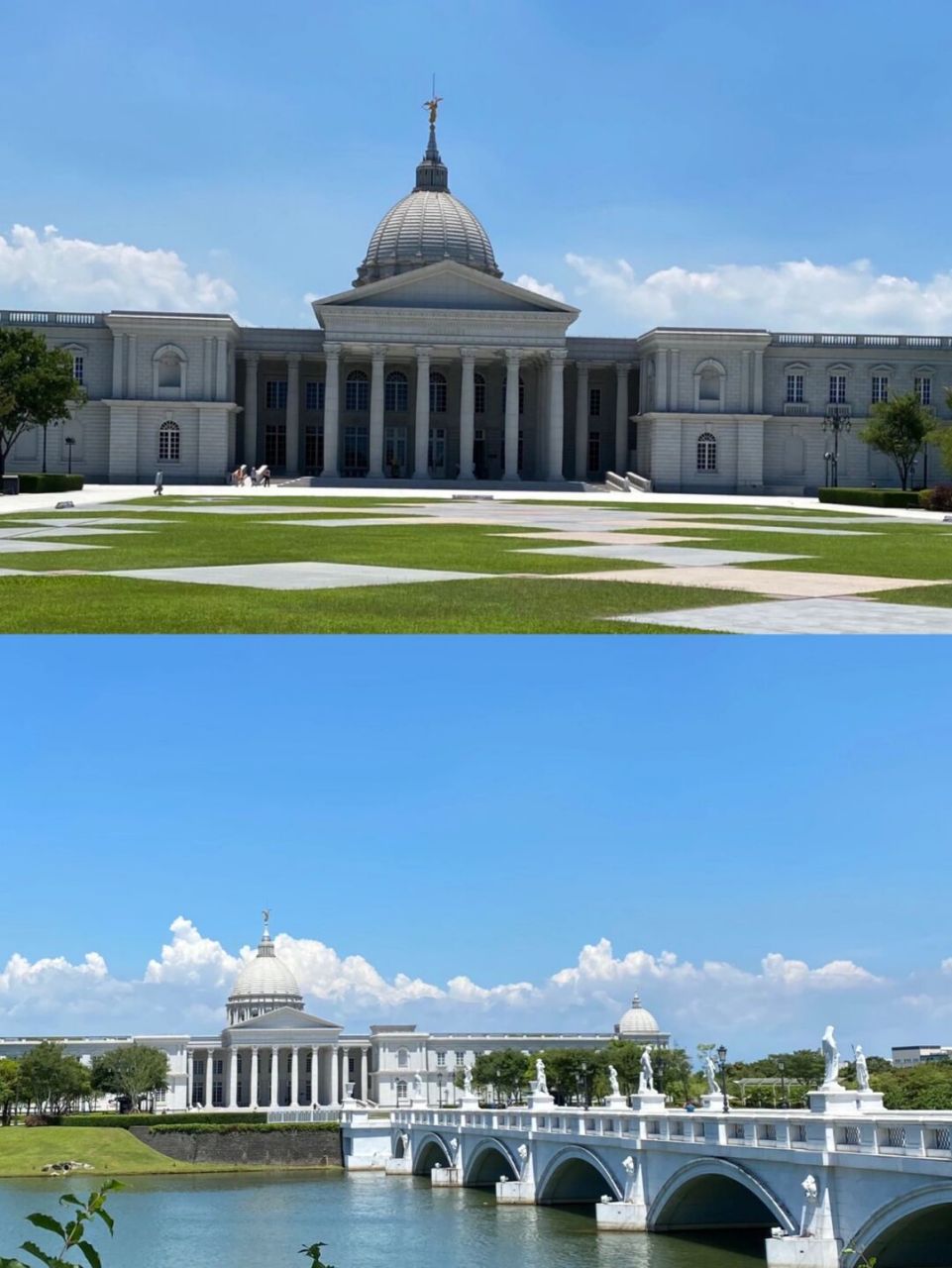 台南|奇美博物馆闻名不如见面 外观很欧式,馆内有两层,一楼主要是雕塑