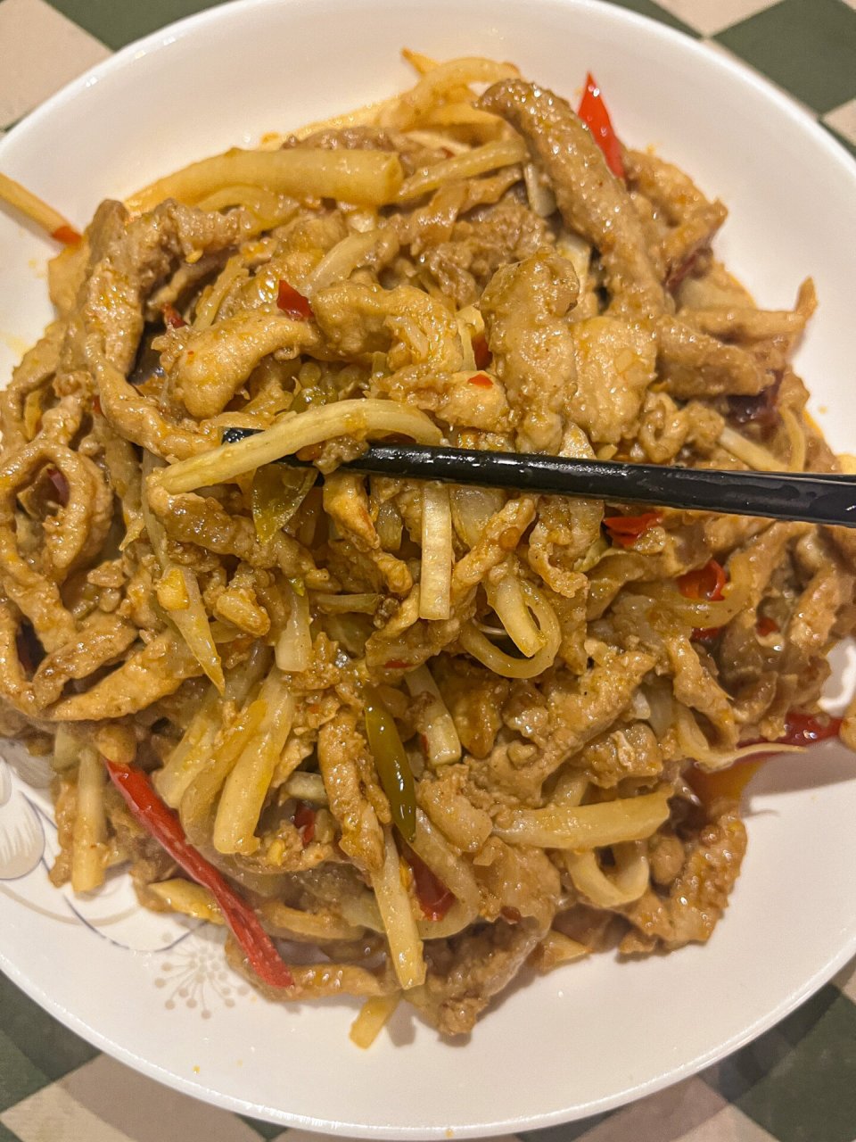 学会999道家常菜782156681566泡椒酸萝卜炒肉丝 泡椒自己买