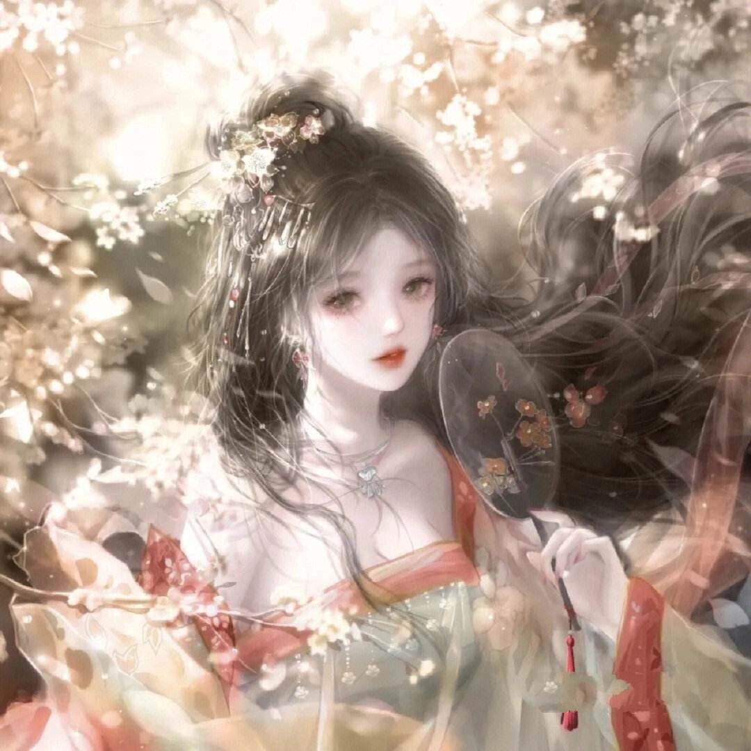 唯美古风二人闺蜜头像