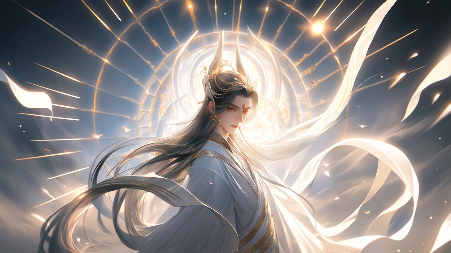 【aigc】道骨仙风 仙人下凡,古风头像壁纸