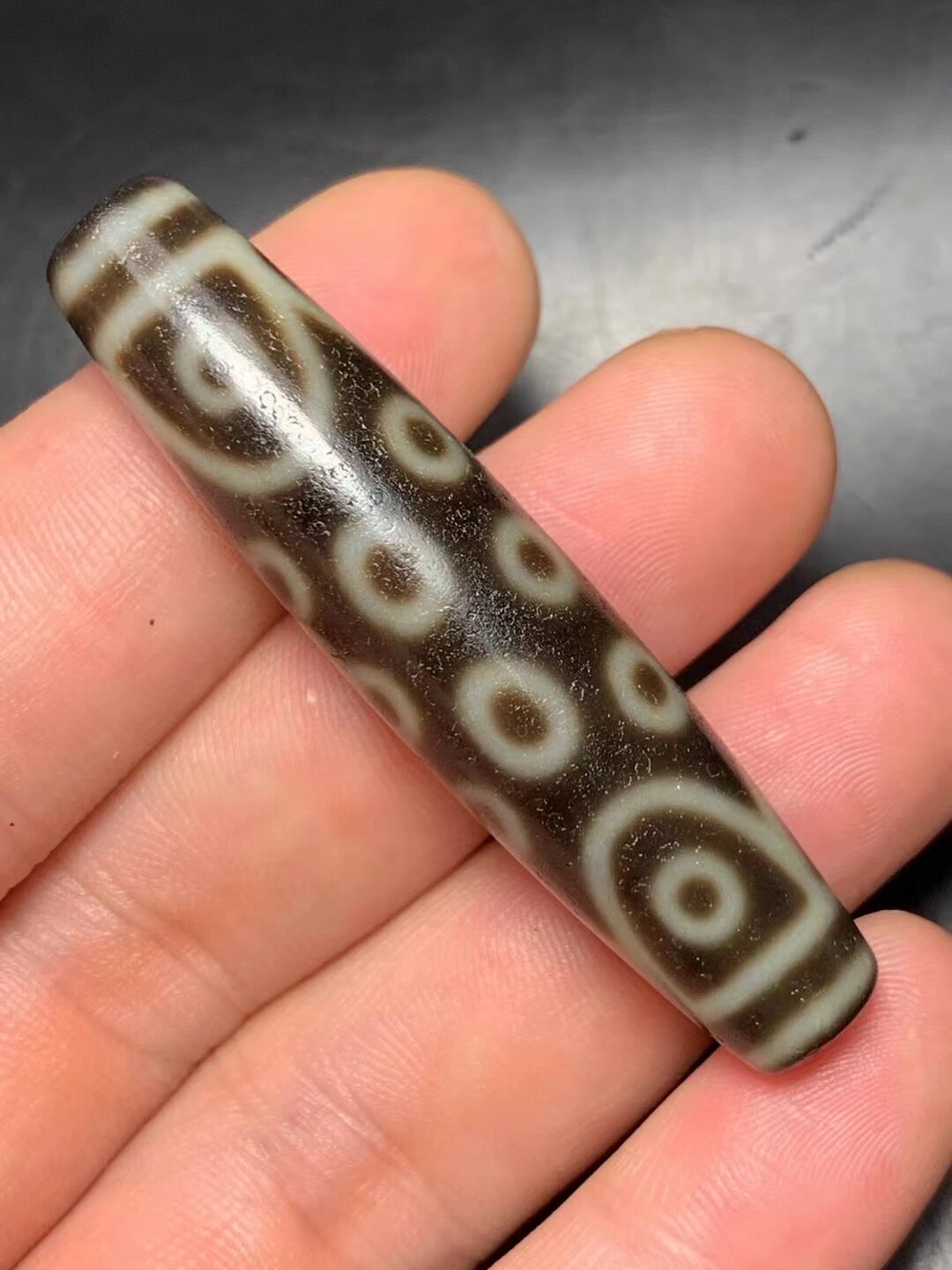 二十一眼天珠01 二十一眼天珠 法力增加,万事如意,心想事成,达到