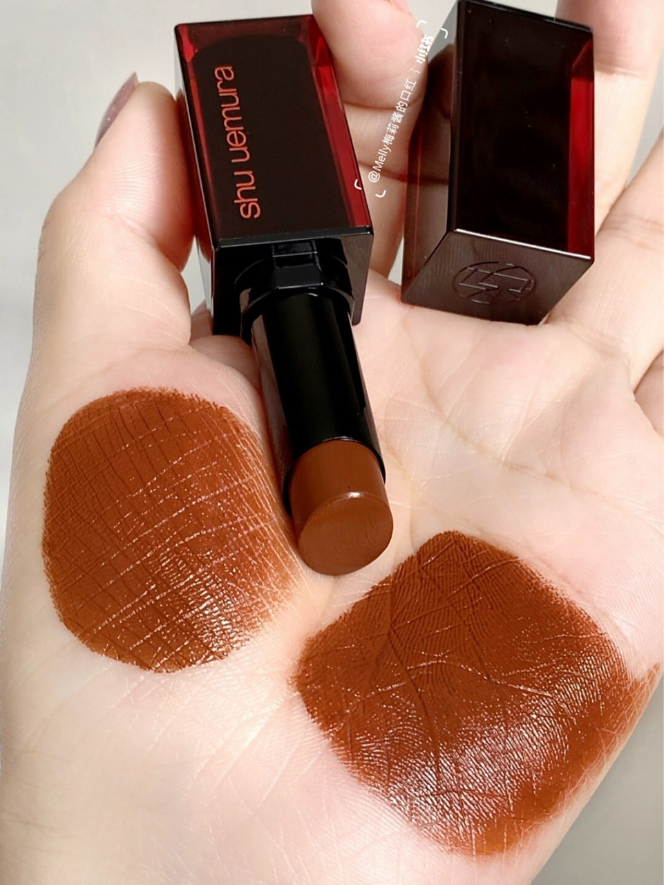 浓郁的焦糖陶土橘棕78植村秀2021春季新色 6015新品来了 这只