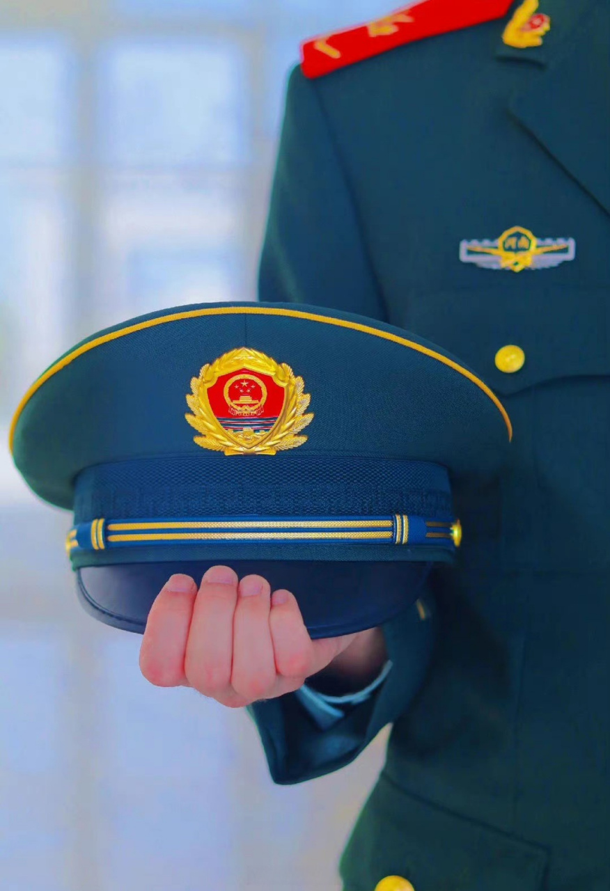 漂亮的武警新式帽徽