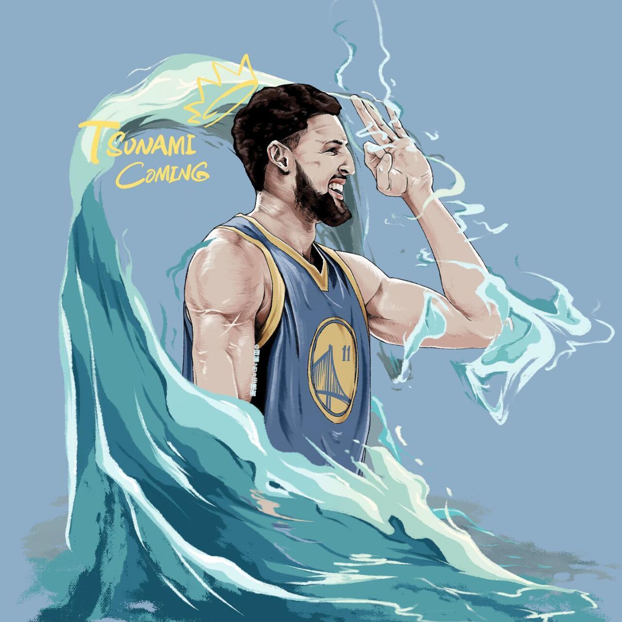 库里和克莱优质情头更新啦 勇士球迷请评论区集合啦!