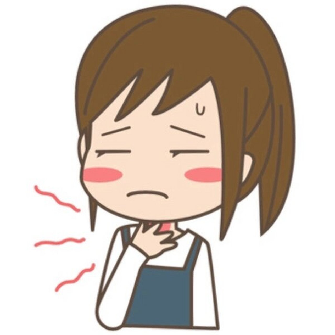 嗓子巨疼,吞咽困难 白天因为在备孕期间没有去吃消炎药,结果晚上好像