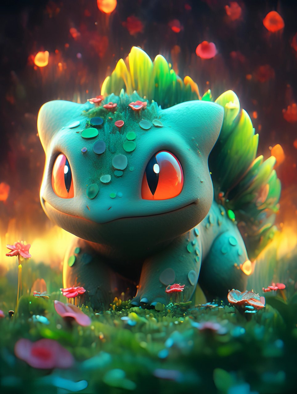 御三家草系霸主,妙蛙种子 "妙蛙种子"是宝可梦系列中的明星角色之一