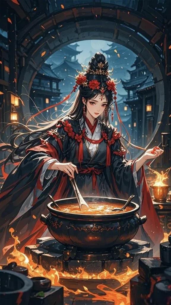 穿越时空的美食家,梦回古代的美食之孟婆汤