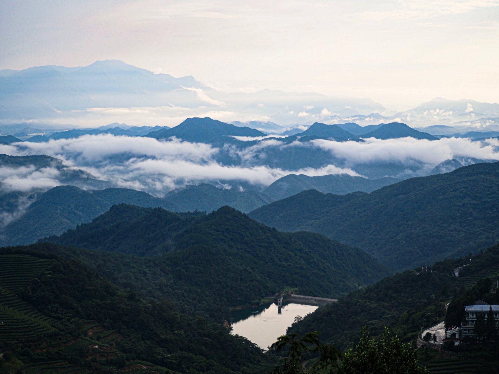 临海/羊岩山7215一不小心误入仙境云海 周日的下午 突发奇想 说走
