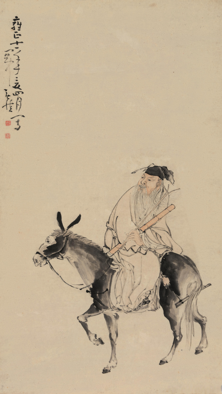 清代画家黄慎人物画