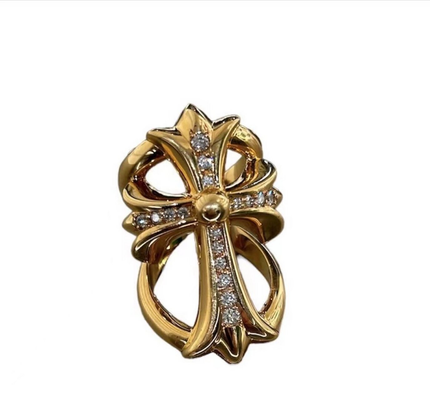 克罗心 22k金  极度奢华的戒指 22k金定制,克罗心守护者戒指,圆墓葬