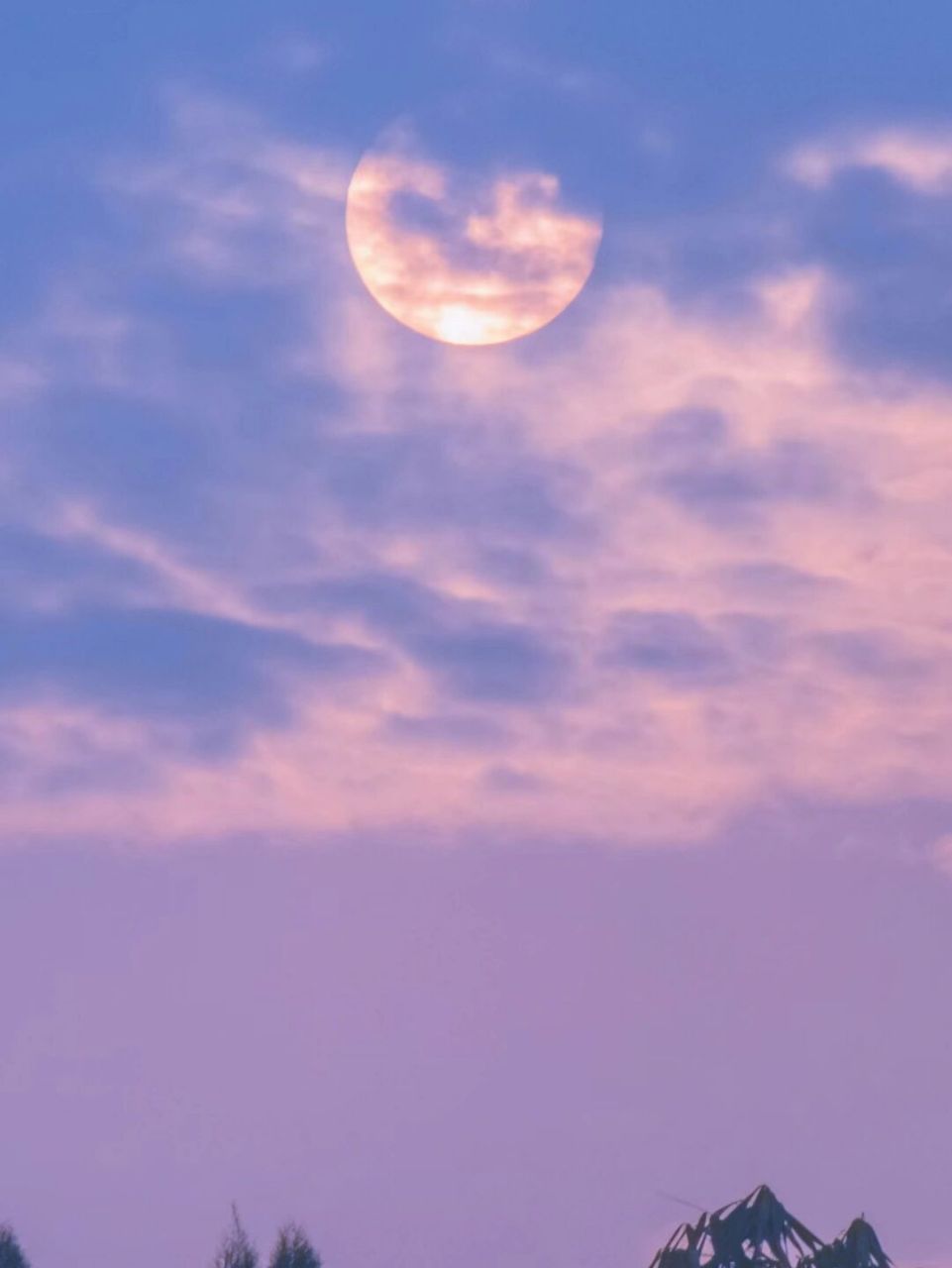 我的收集之梦幻风景图(头像) 在我看来,紫色和蓝色的天空是最美的,快