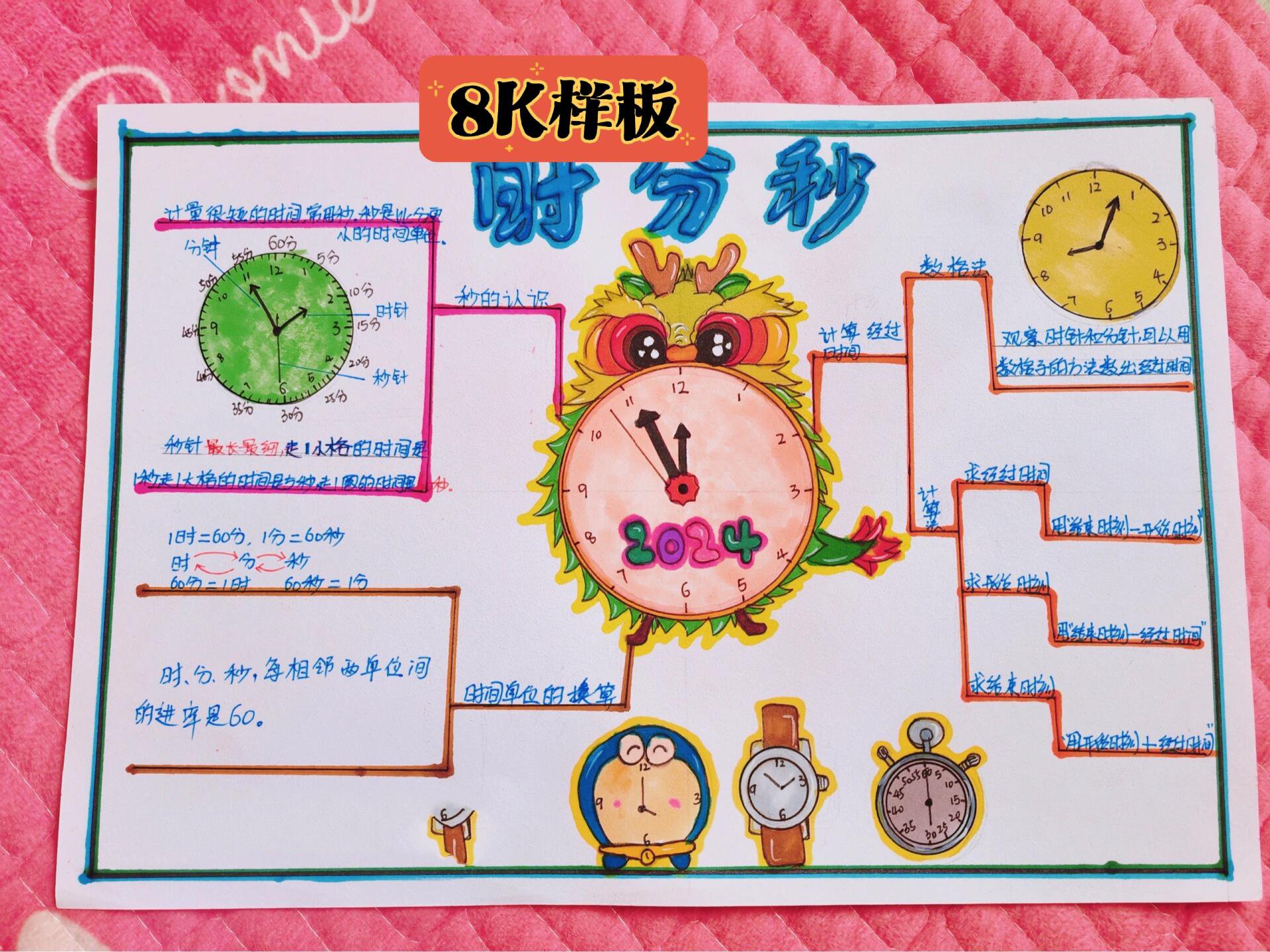 三年级数学思维导图