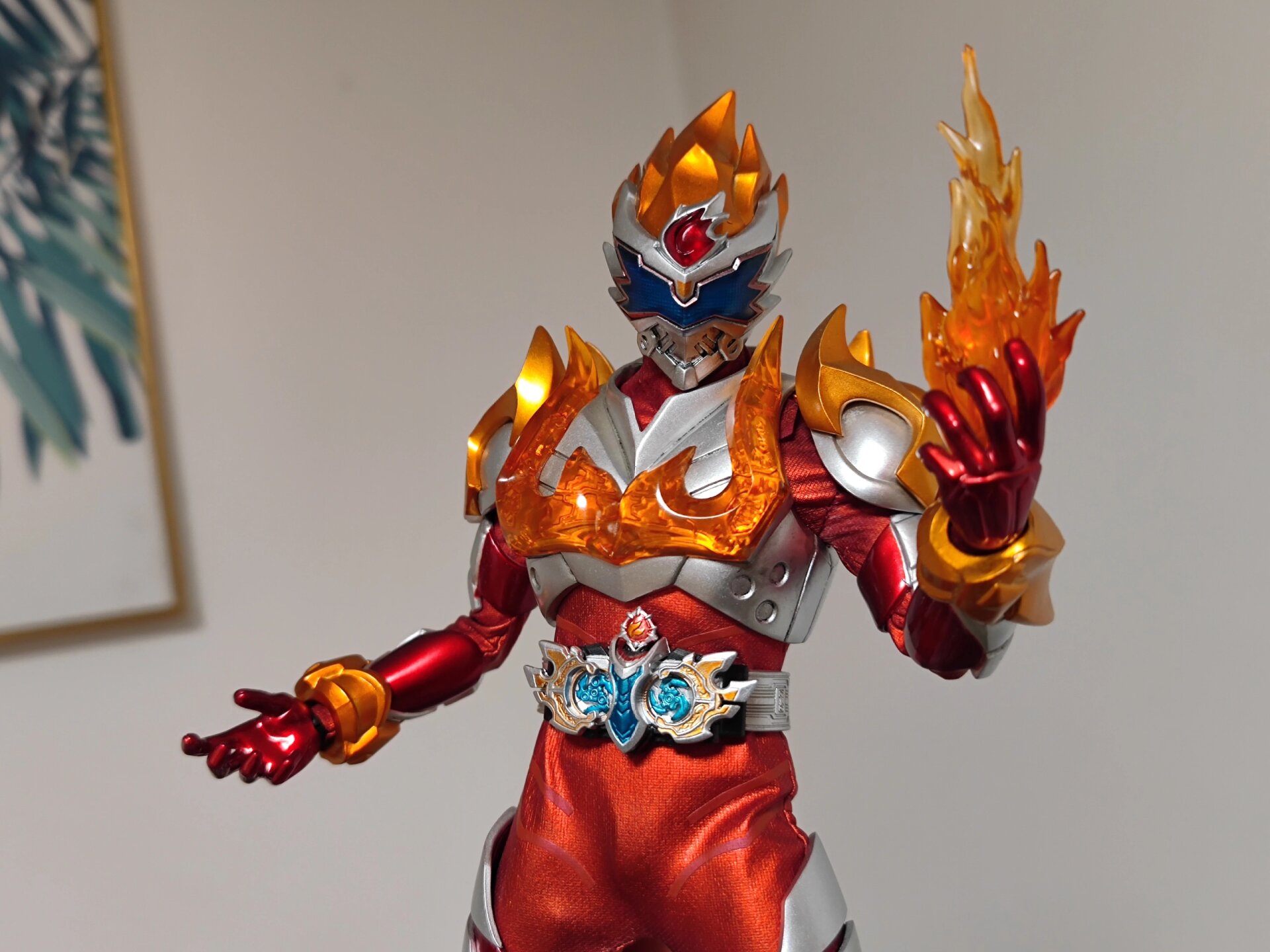 铠甲勇士拿瓦 12寸收藏级 皮套可动人偶