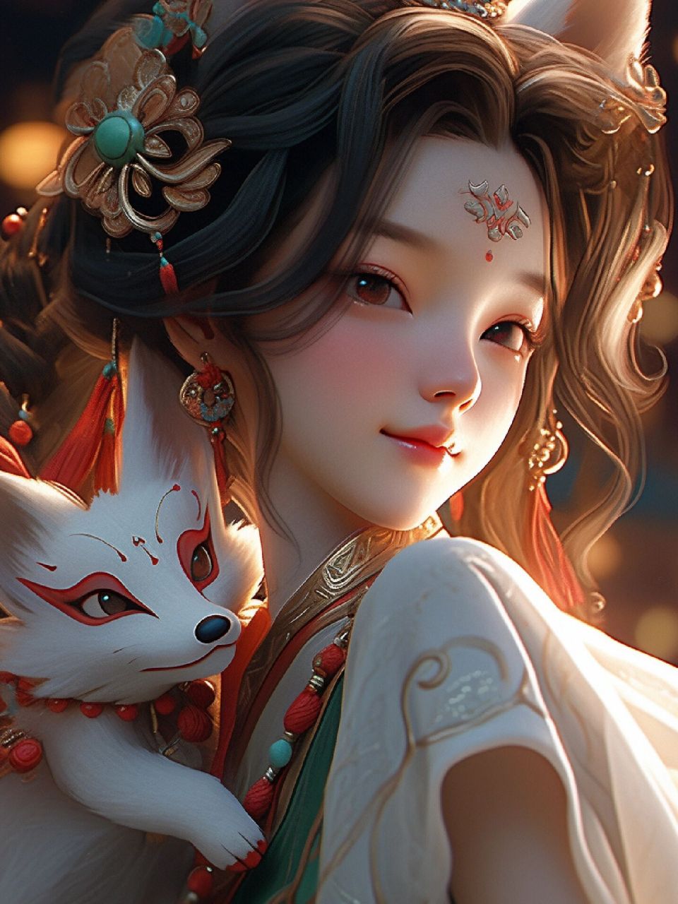 好看头像# #每日壁纸# #古風# #国潮# #狐# #美女# #古風美人# #仙女