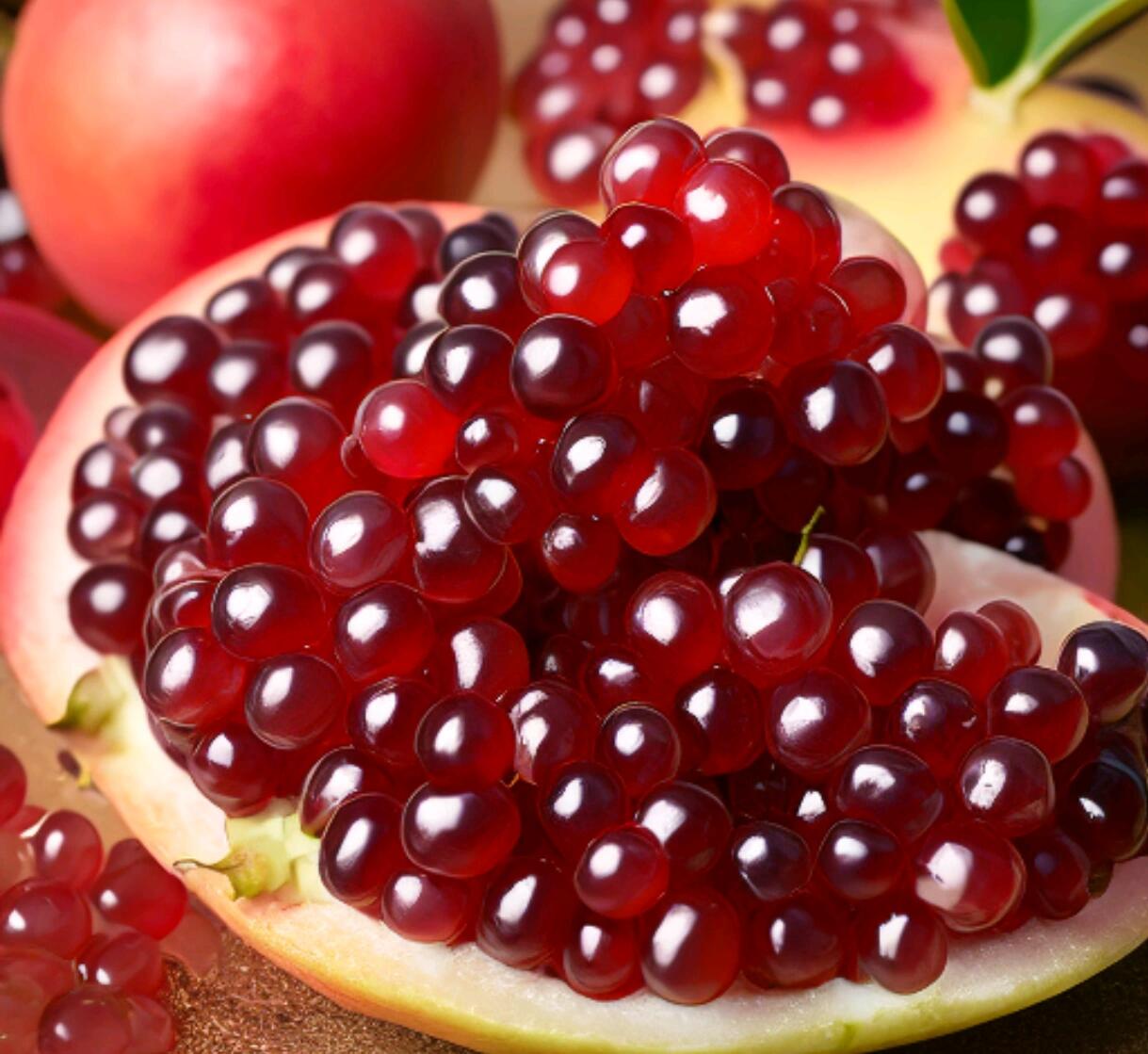 老品种大红就是好吃,临潼石榴 临潼石榴,陕西省西安市临潼区特产,中国