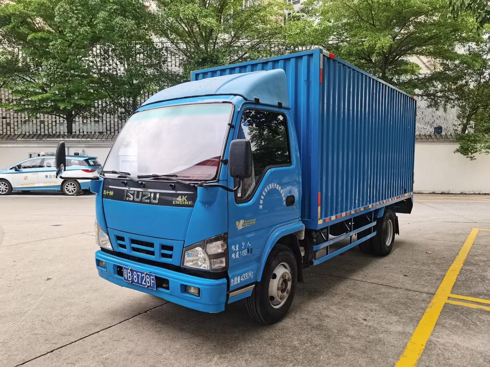 2017年9月4k3.0庆铃厢式货车,国五排放,大功率,一手零事故精品车.