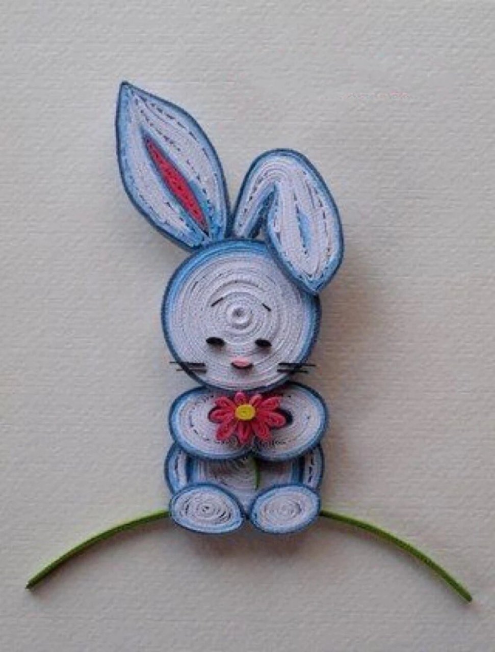 衍纸作品分享|半立体小动物