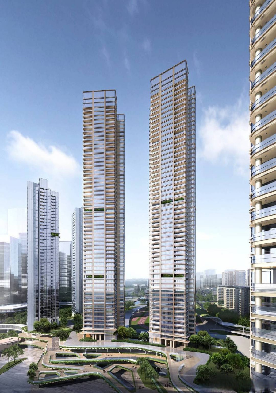 前海时代三期住宅#前海时代云岸# 网传户型效果图.