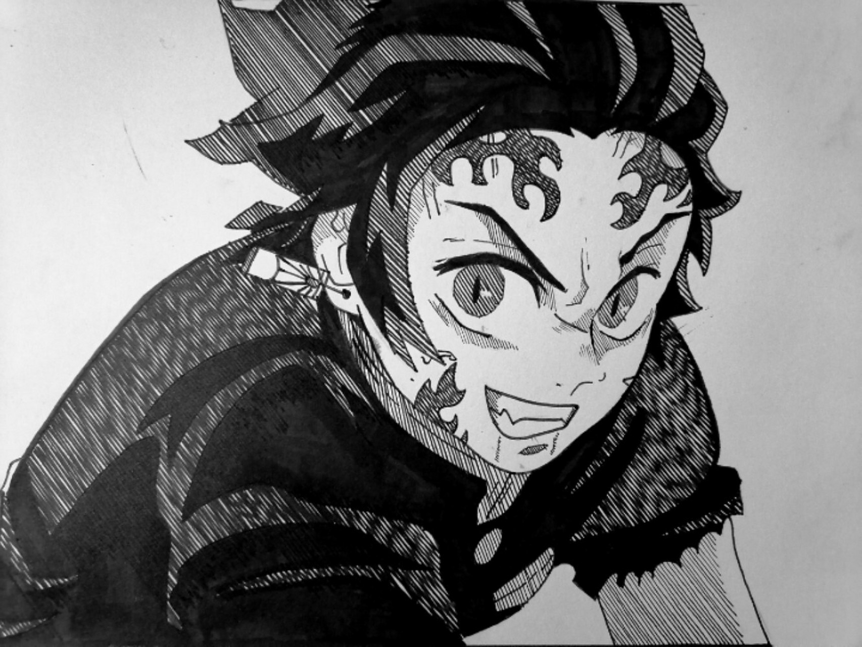 鬼王炭治郎教程 还好你变回来了 #灶门炭治郎