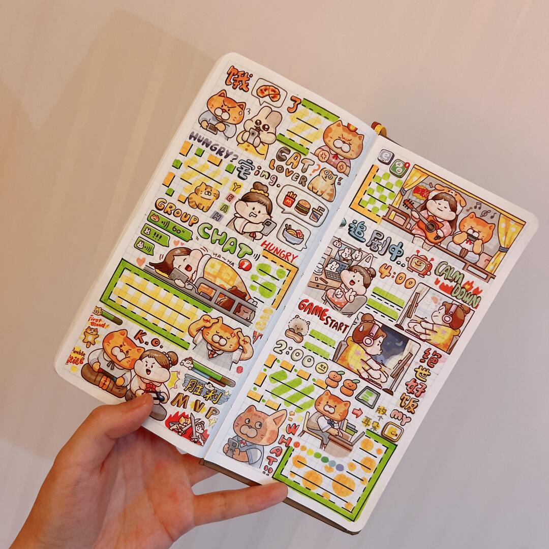 肉球 | weeks手帐排版