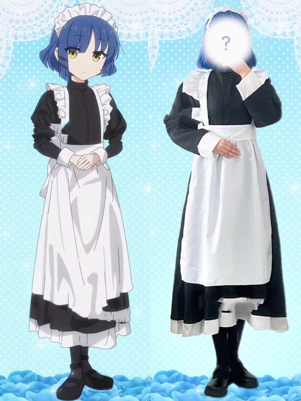 coser省钱日记 | 1590山田凉女仆 上身图2,实物图3,其他人设图在