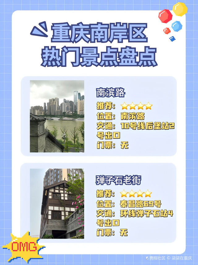 游在重庆|南岸区景点合集