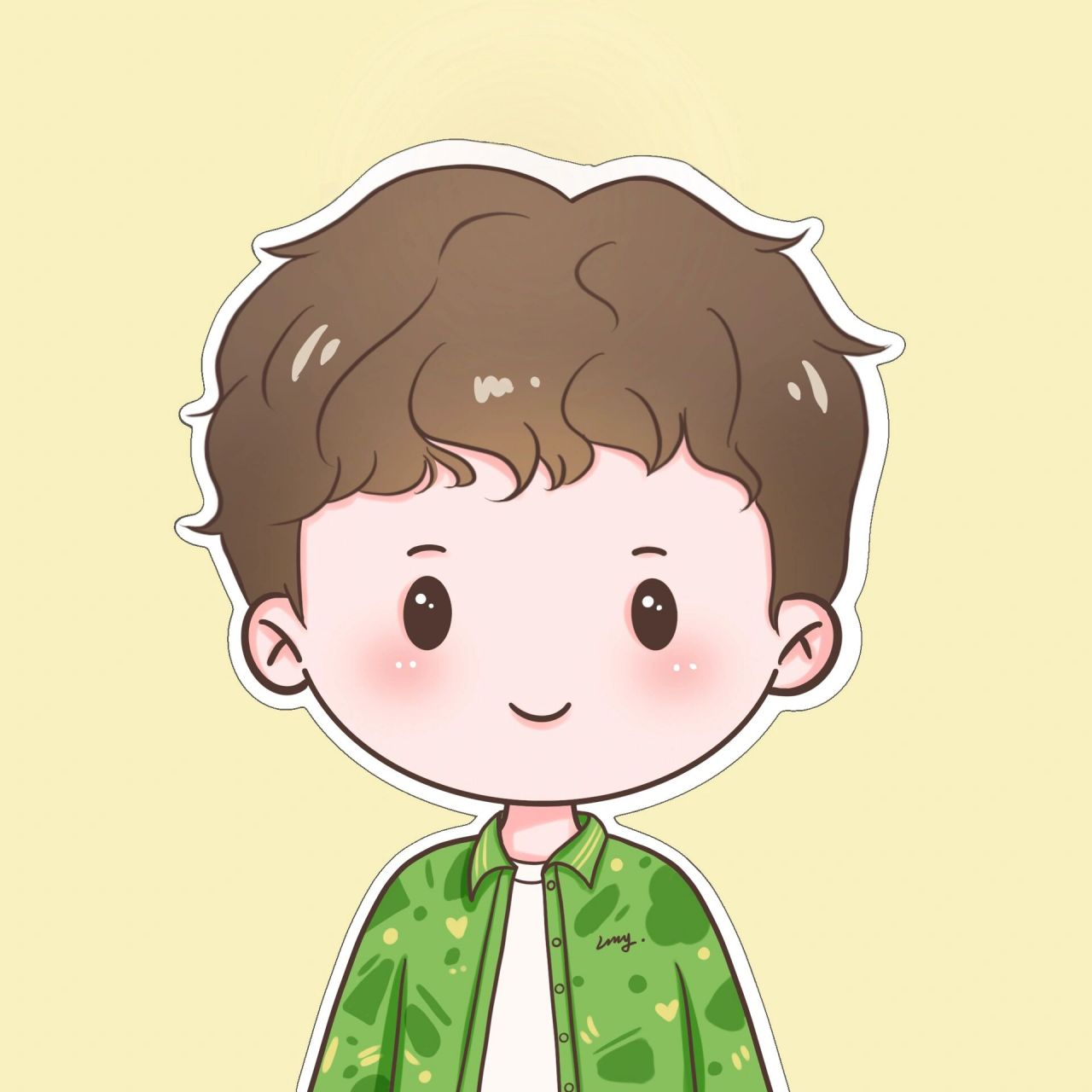 男生可爱卡通小头像/夏天的颜色 这是男生版,先发一个,还有女生版哦