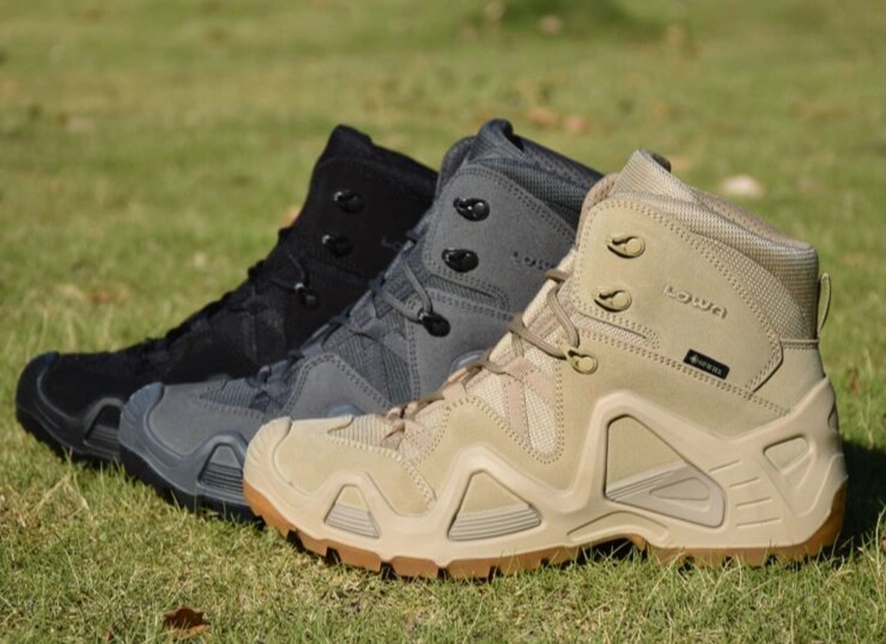 1450三个lowazephyr军靴 #lowa军靴