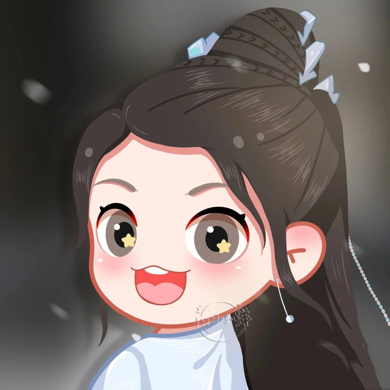 我来更新赵露思的q版头像了!