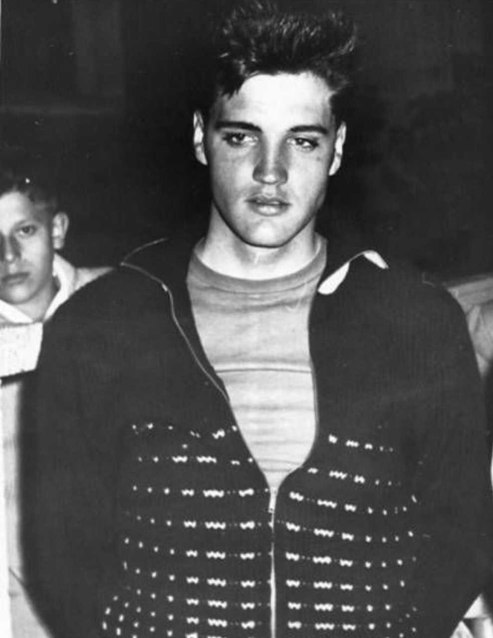 年轻时的猫王elvis presley ,50~60年代