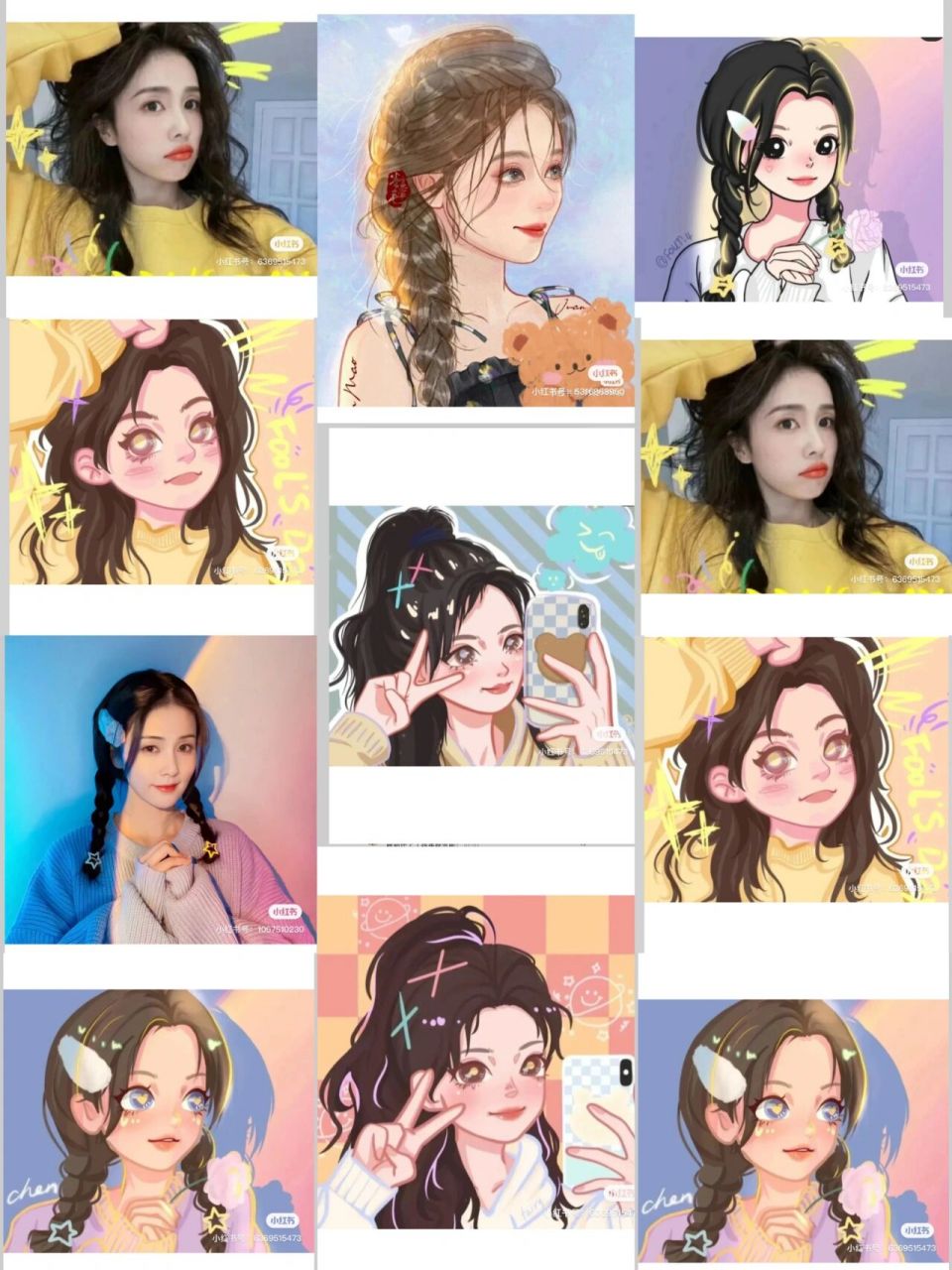 白鹿动漫头像来啦!