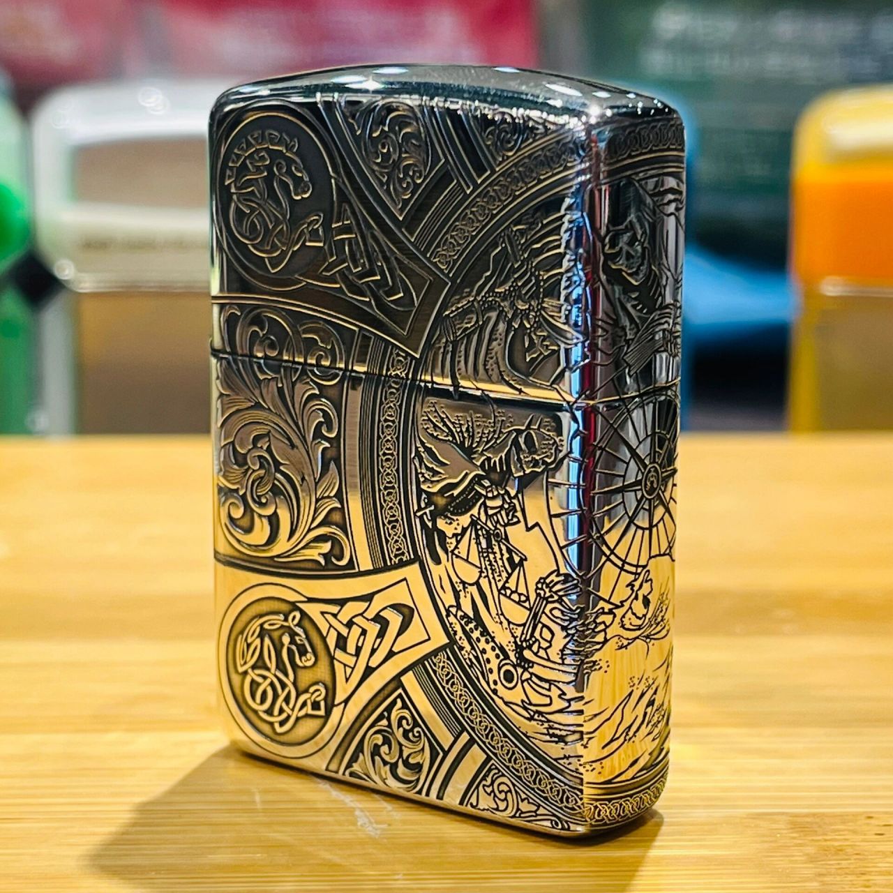 懂得生活,拥有一只象征品味的打火机zippo 16615zippo天启四骑士